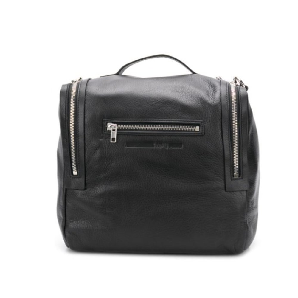 McQ Alexander McQueen Loveless Convertible Box Bag - Black